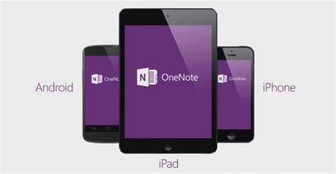 Microsoft Updates Onenote Mobile App For Iphone Ipad And Android