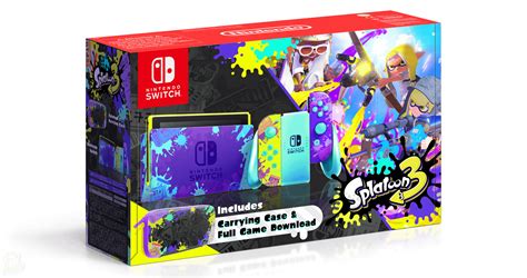 New Nintendo Switch Splatoon 3 Edition Concept Rsplatoon