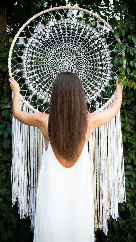 Large Dreamcatcher Dream Catcher Wall Hanging Large Dream Etsy