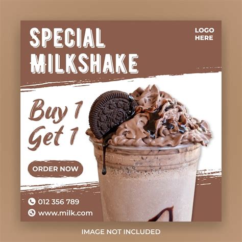 Milkshake Menu Psd 90 High Quality Free Psd Templates For Download