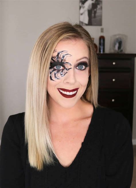 Spooky Spider Makeup Halloween Look Kindly Unspoken