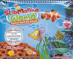 Submarine World Magic Water Book Carte De Colorat Cu Apa