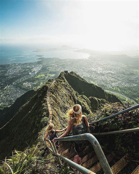 Haiku Stairs Stairway To Heaven Hawaii Surrealshotz