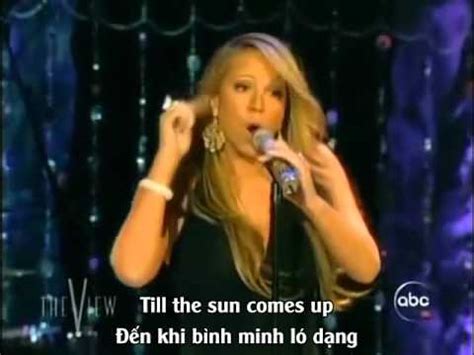 When you left i lost a part of me it's still so hard to believe come back baby, please 'cause we belong together. Vietsub+Lyric We Belong Together - Mariah Carey (Live on ...