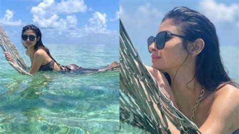 Mouni Roy Gives Mermaid Vibes As She Chills In Maldives After