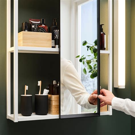 Et bredt sortiment av baderomsmbler gjr det enkelt bygge drmmebadet. ENHET Speilskap - hvit - IKEA