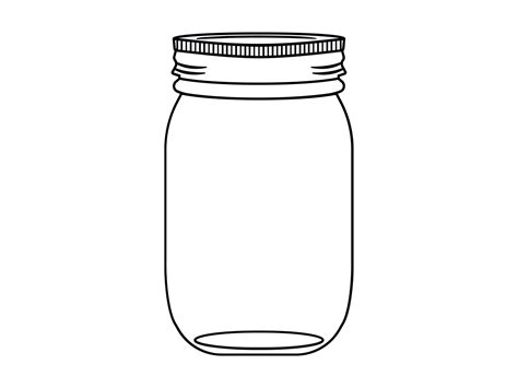 Mason Jar Svg Mason Jar Cut File Mason Jar Cricut Cut File Etsy