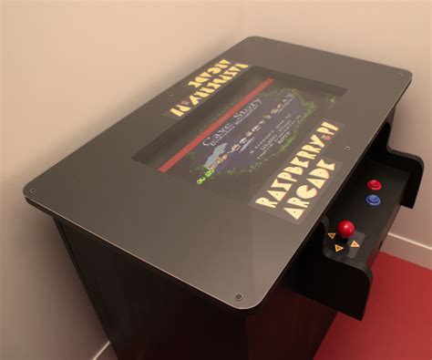 Raspberry Pi Arcade Table 11 Steps With Pictures Instructables