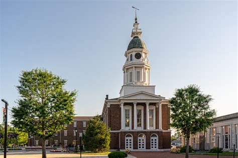 Danville Kentucky Courthouse Purple Rosemary