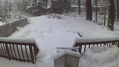 Watch Timelapse Video Shows Record December Snowfall In Lake Tahoe