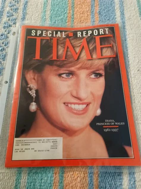 Time Magazine Special Report Diana Princess Of Wales Sep 1997 Vol 150