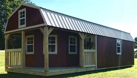 Tiny House For Sale 12x32 Lofted Barn Cabin