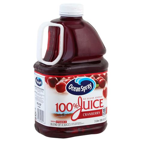 Ocean Spray 100 Cranberry Juice Shop Juice At H E B