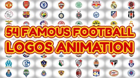 Football Logos Animation YouTube