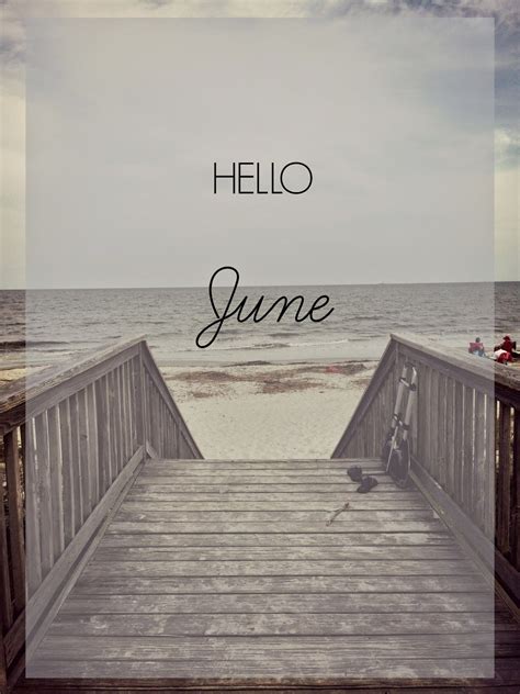 Hello Junesummer Welcome June Hello June Wallpaper Hello June