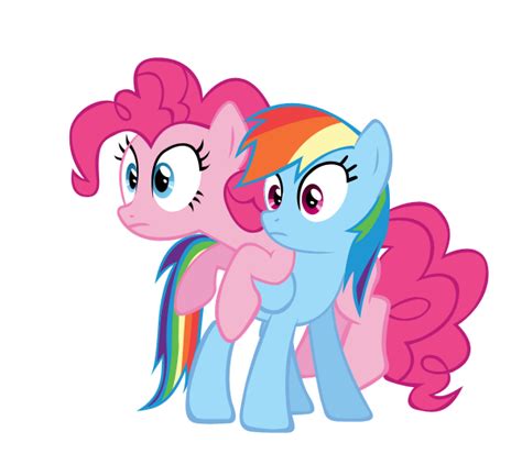 Rainbow Dash And Pinkie Pie Vector By Keeveew On Deviantart Rainbow