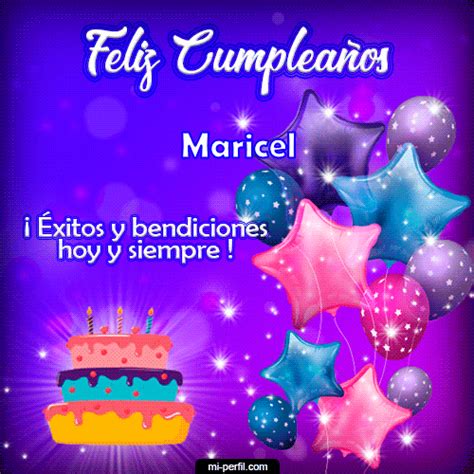 🎂 Feliz Cumpleaños Maricel 🎊 29 Imágenes Y S De Happy Birthday