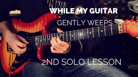 While My Guitar Gently Weeps Toto Version 2nd Solo Performance