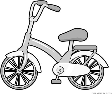 Free Black White Images Bicycle Clipart Black And White Png