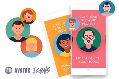 50 Avatar Icons Dighital Icons Premium Icon Sets For All Your Designs