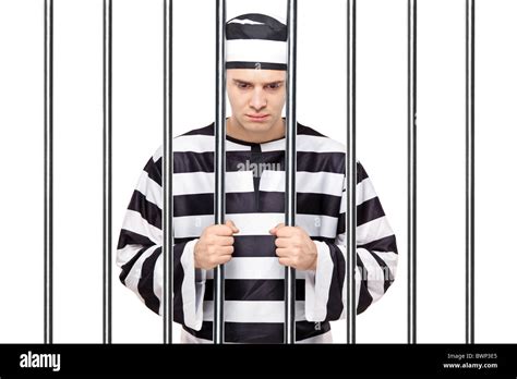 Man Behind Bars Hi Res Stock Photography And Images Alamy
