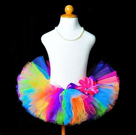Colorful Rainbow Tutu Toddler Girls First By Tutugorgeousgirl 2600