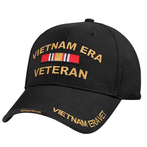 Vietnam Veteran Era Embroidered Military Baseball Hat