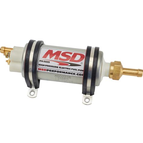 Msd 2225 In Line Hi Pressure Fuel Pump