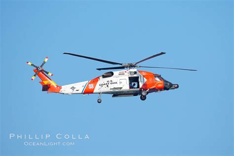 Photo Of United States Coast Guard Hh 60 Jayhawk Helicopter In Flight