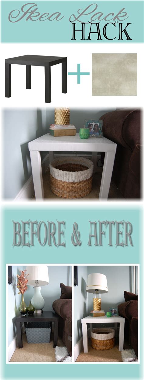 Ikea Lack Side Table Hack Made2style