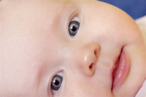 Beautiful Little Baby S Close Up Face Stock Photo Image Of Beauty