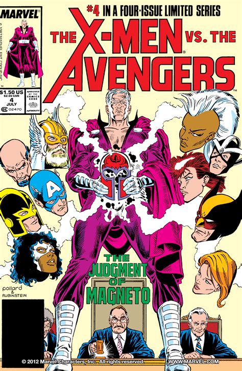 X Men Vs Avengers Vol 1 4 Marvel Comics Database
