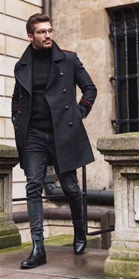 55 Dynamic And Fashionable Pea Coats For Men Fashion Hombre