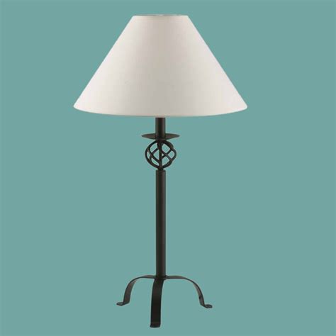 The black iron table lamp offered by us simply provides perfect finishing touch to any dark corner of the room. Product Details
