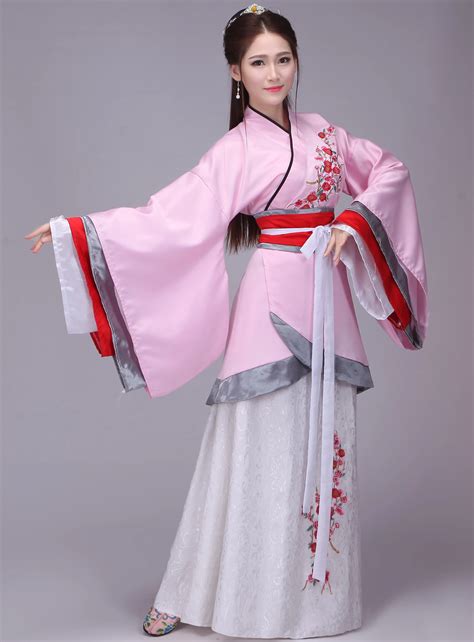 Chinese Traditional Costume Clothing Costume Hanfu Female Women Lady