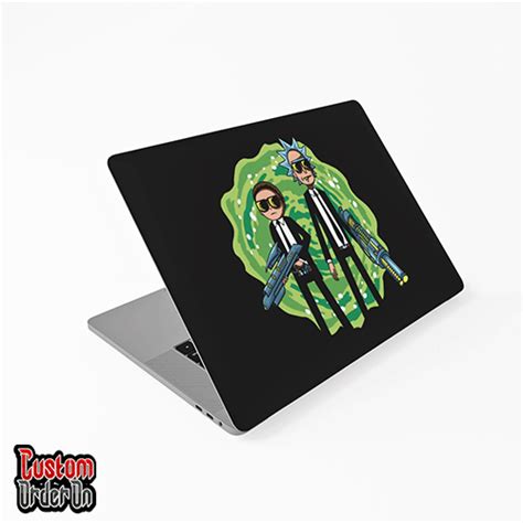 Rick And Morty Laptop Skin Custom Order On