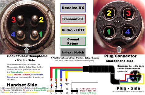 4 Pin Wiring Help Diagram For Mic Keyswitch Worldwidedx Radio Forum