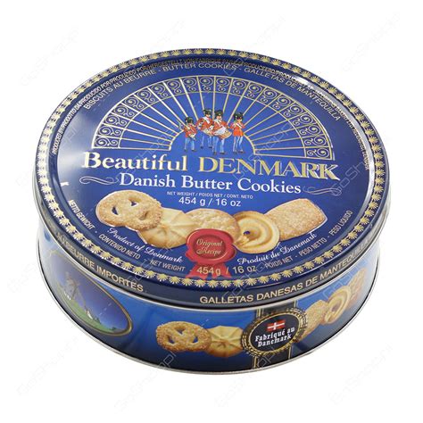 Jacobsens Beautiful Denmark Danish Butter Cookies 454 G Buy Online