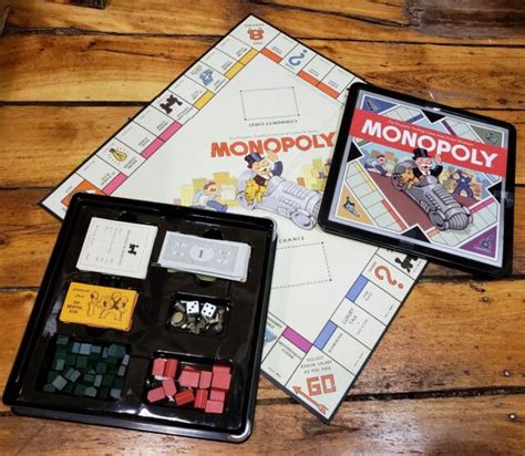 monopoly board game parker brothers retro series 2008 black box classic ebay