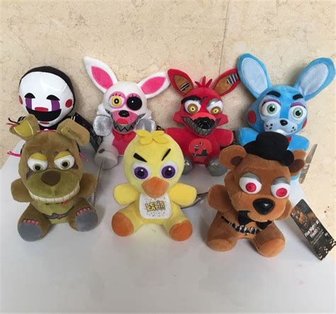 Five Nights At Freddys Plush Doll Fnaf 8 Styles Stuffed Dolls Freddy