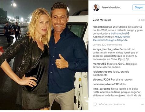 Fernando javier solabarrieta chelech (born january 24, 1970 in puerto natales, chile) is a chilean television journalist, known for his participations in sports transmissions on tvn, like zoom deportivo. La polémica foto de Fernando Solabarrieta que provocó los ...