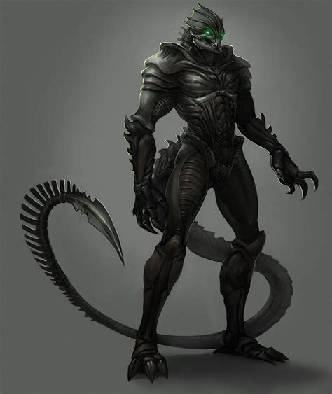 Amazing Alien Concept Fantasy Creatures Sci Fi Concept Art