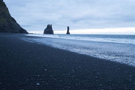 Vik Cliffs Black Sand Beach Iceland Iceland Highlights