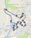 Gloucester UK A Sightseeing Map Guide to Docks, Cathedral and Beatrix ...