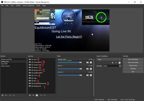 Twitch Stream Scenes For Obs How To Use Obs Studio Software