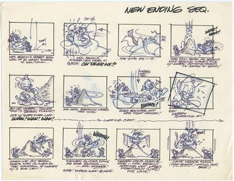 Howard Lowery Online Auction 3 Sheets Disney Ducktales Original