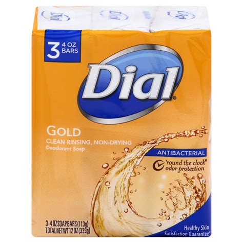 Save On Dial Antibacterial Bar Soap Gold 3 Ct Order Online Delivery