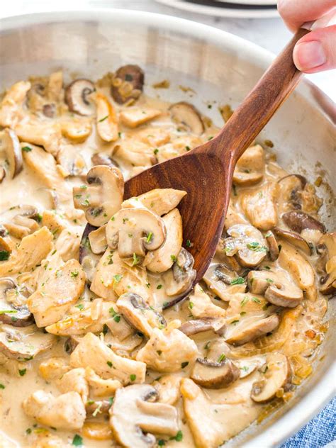 Heat olive oil in a large frying pan or dutch oven over medium heat. Chicken Mushroom Pasta {So creamy and easy!} | Plated Cravings