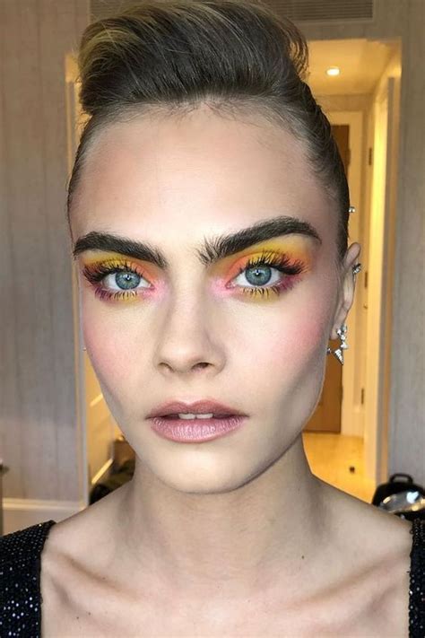 Cara Delevingne To Make Tie Dye Eye Makeup A Thing This Spring