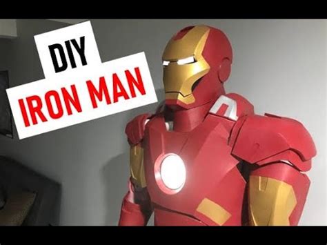 Making A Full Iron Man Suit Diy Part Youtube